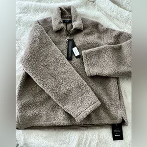 REPRESENT Men’s Half Zip Sherpa Pullover